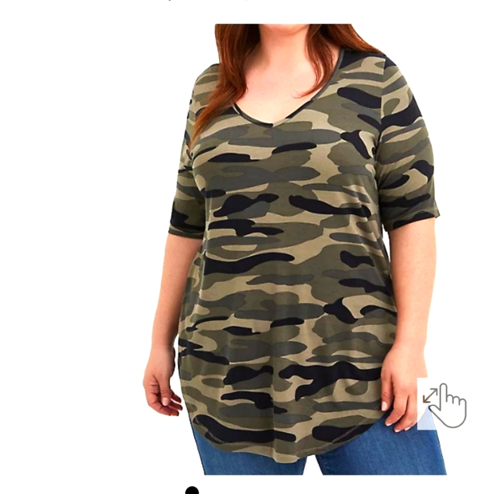 Camo tee
